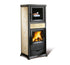 ROSSELLA PLUS FORNO EVO - Estufa canalizada con horno leña - La Nordica-Extraflame